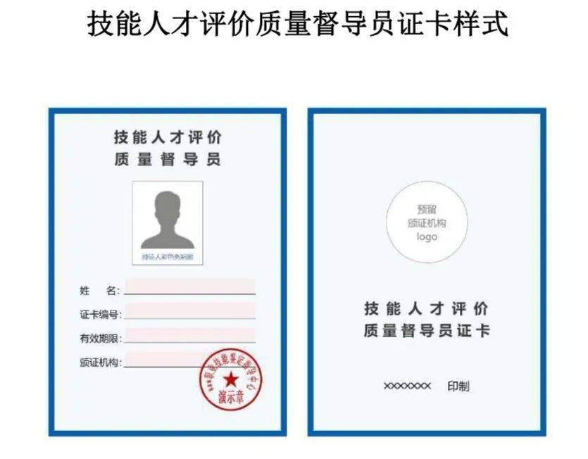 技能人才评价质量督导员证卡编码规则(试行)
